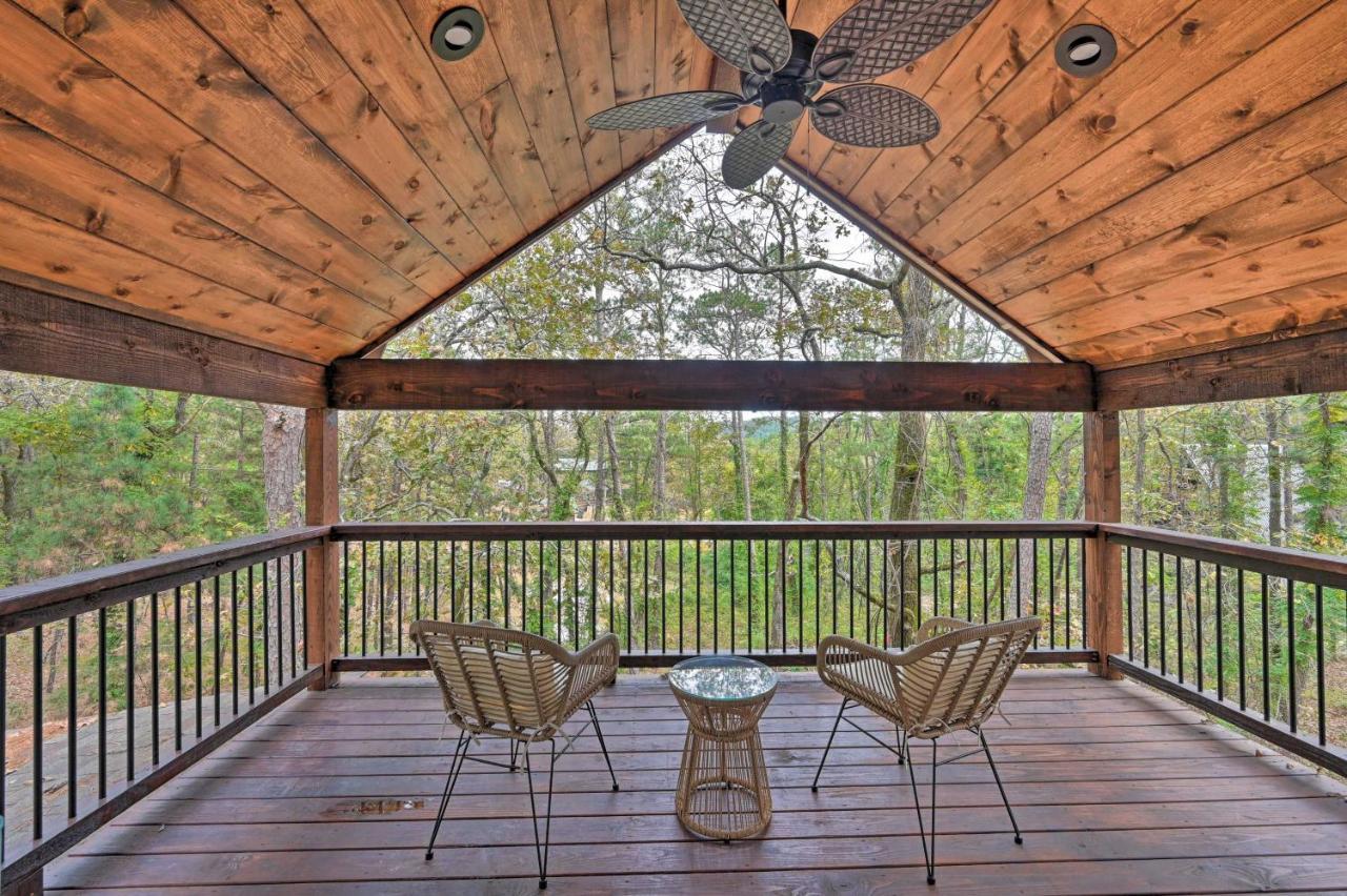 Tudor-Style Broken Bow Cottage With Hot Tub And Decks! Stephens Gap 外观 照片